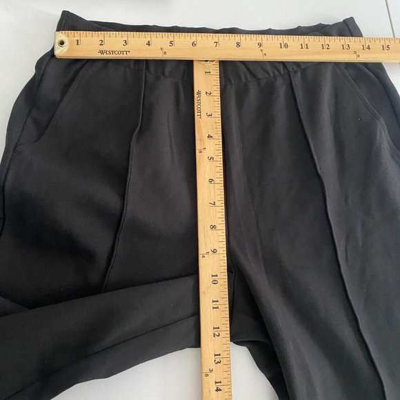 Everlane The Wide Leg Dream Pant Black Size Medium Pull On Drawstring - Picture 8 of 9